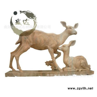 专业 石雕摆件 动物雕像工艺收藏 园林动物石雕像 **价廉