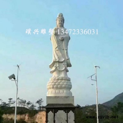 璞兴雕塑 石雕人物 石雕善财童子童女雕塑 童子童女石雕人物加工