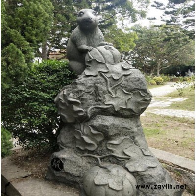 大理石龙石雕十二生肖龙汉白玉石雕摆件雕塑厂家加工定制动物石雕