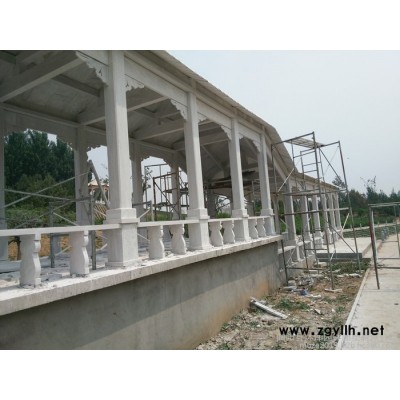 石雕厂家 石雕凉亭 汉白玉凉亭长廊 承接大型园林项目工程价格优惠 石雕厂家