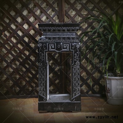 丰路雕塑 佛教寺院石雕石灯  中式石雕仿古小地灯 户外摆件