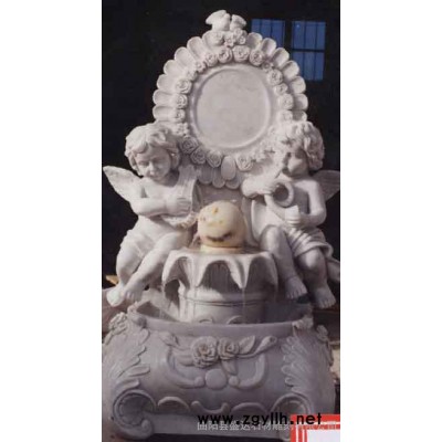 石雕壁泉 石雕喷泉 石材壁泉 石材喷泉 汉白玉壁泉 汉白玉喷泉 大理石喷泉 大理石壁泉 工艺品喷泉 工艺品壁泉