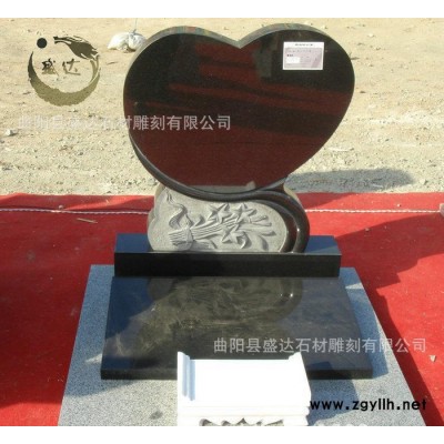 青石墓碑 殡葬用品 嘉祥石雕 直销石雕