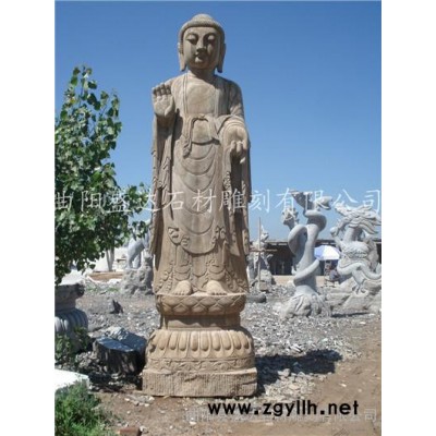 **仿古佛像 石雕佛像 盛达石雕 佛像工艺品 汉白玉观音 石雕观音像 观音雕像 汉白玉佛像 大理石佛像 古代佛像