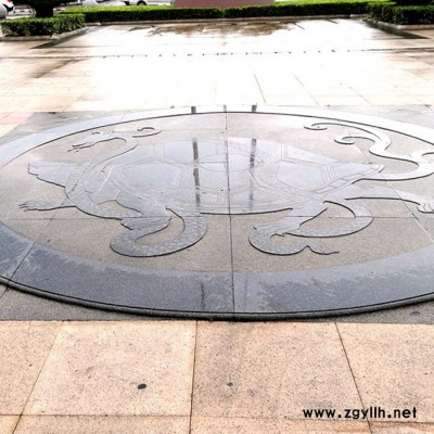 星博石业 石雕御道庭院影壁墙地雕浮雕农村壁画石雕壁照等
