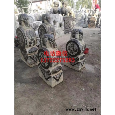 石雕抱鼓 石雕大象门墩抱鼓石青石门墩