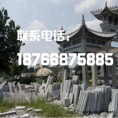 石雕龙柱供应石雕凉亭  青石亭子欧式  单层石亭子