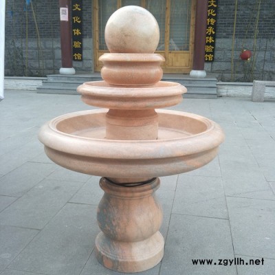 【永康园林雕塑】-石雕喷泉