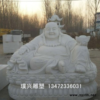 璞兴雕塑 石雕坐佛 花岗岩站佛制作 汉白玉站佛