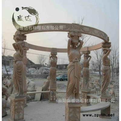 生产 石雕园林亭子 石雕亭子 庭院石亭 石亭子雕刻