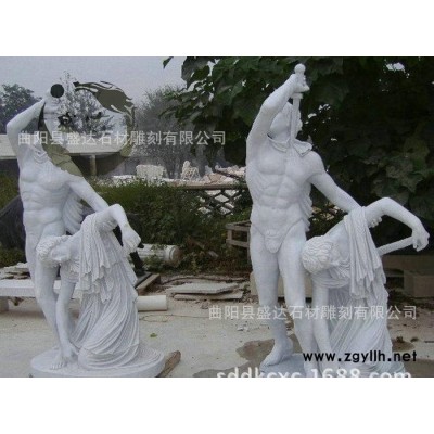 汉白玉石雕 汉白玉西方人石雕 汉白玉雕刻