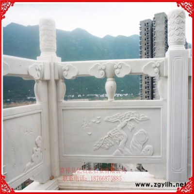 嘉祥石雕栏杆  河道石栏杆 桥梁栏杆