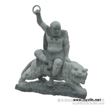 福建惠安石雕十八罗汉 青石五百罗汉佛像雕刻 寺庙石雕佛像加工定制