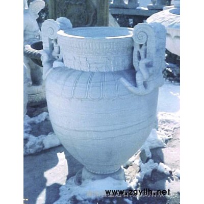 石雕花瓶 大理石花瓶 汉白玉花瓶 石雕花瓶 大理石花钵 工艺品花盆  工艺品花钵 汉白玉花盆  汉白玉花钵 花岗岩花盆