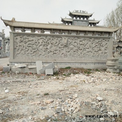 山东石雕厂家 背景墙浮雕 石雕壁画 大理石壁画