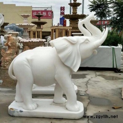 石雕大象  动物雕刻 石材雕塑   曲阳石雕 价格面议详谈