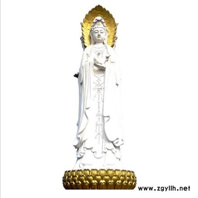 石雕观音菩萨佛像地藏王菩萨佛像花岗岩青石汉白玉寺庙观音站像
