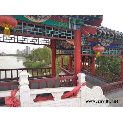 仿木栏杆 牌坊制作 水泥制品 塑石雕塑图7
