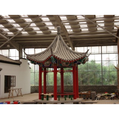 仿木栏杆 牌坊制作 水泥制品 塑石雕塑图3