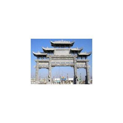 盛晟 牌楼  ** 可支持订做 欢迎咨询洽谈 石雕牌楼