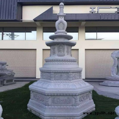 辉耀石材 仿古石塔 佛教石雕佛塔 寺院舍利塔价格