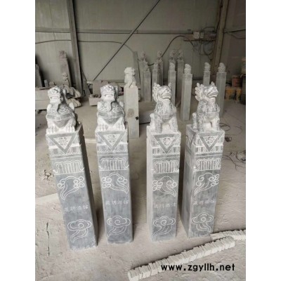 盛晟1 拴马桩仿古石雕