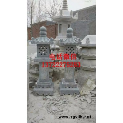 石雕仿古青石石灯家用石灯笼石头装饰
