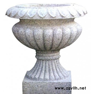 批发黄锈石宝瓶柱栏杆，黄锈石雕塑，黄锈石花盆