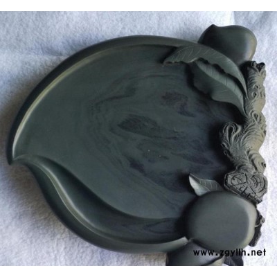 茶盘 天然石创意工艺品石雕茶盘 直销石器几何形茶盘子