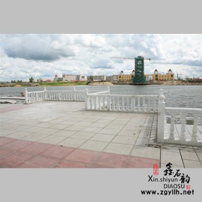 鑫石韵雕塑 石雕 石栏板 曲阳石雕