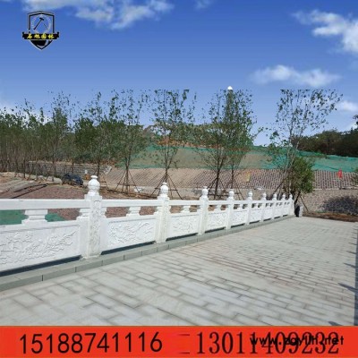 石旭雕塑园林 定制石雕栏杆桥梁河道石栏杆价格