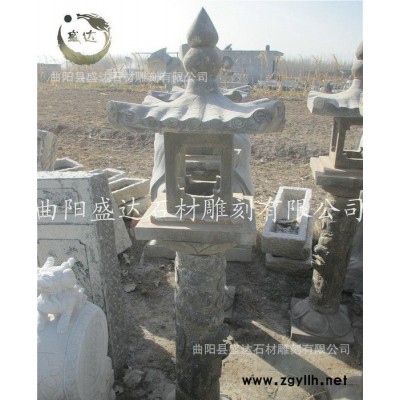 石灯笼雕刻景观石雕灯笼寺庙建筑石灯塔雕刻仿古石灯雕刻