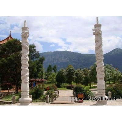 汉白玉龙柱 汉白玉盘龙柱 汉白玉华表 天安门华表 大理石华表 大理石盘龙柱 大理石龙柱盘龙柱 石雕华表 龙柱
