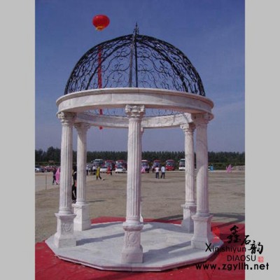 鑫石韵雕塑 石雕 凉亭 品牌供应