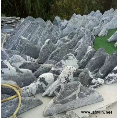 曲阳正普园林雕塑有限公司 泰山石景观石  泰山石切片  假山石片  石雕假山石  ** 大量批发