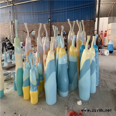 玻璃钢仿石雕塑 校园文化主题雕塑 益丰玻璃钢工艺品厂