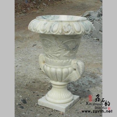 鑫石韵雕塑 石雕 花盆 **产品