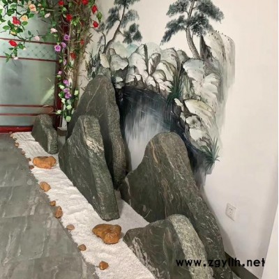 正普园林雕塑 石雕台山市雪浪石组装  片石户外景区  庭院景观石  自然石风景石摆件批发