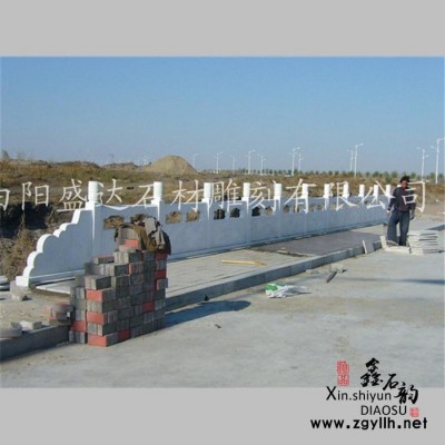 鑫石韵雕塑 石雕 石栏板 **