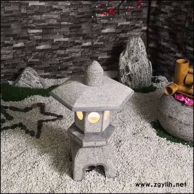 盛晟石雕石灯 石灯仿古落地灯摆件庭院酒店草坪照明青石石灯 支持定做