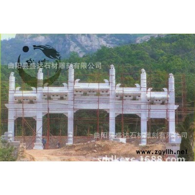 花岗岩石牌坊 石雕工艺石牌坊 雕刻石牌坊