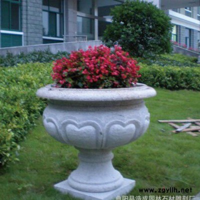 公园石材园林广场石板 石雕花盆花钵石缸工艺品花盆