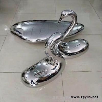 卫恒铜雕 厂家批发大型不锈钢鹅卵石雕塑广场摆放  来图定做