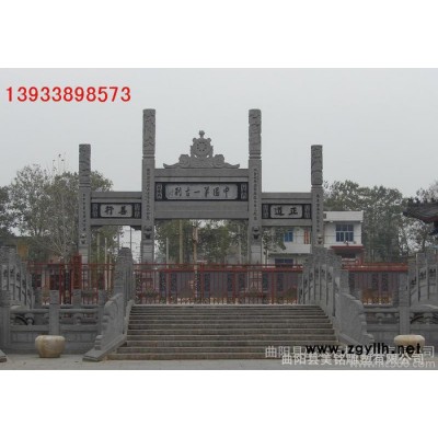 石雕牌楼牌坊 花岗岩大理石牌楼牌坊 仿古雕塑摆件 可定做