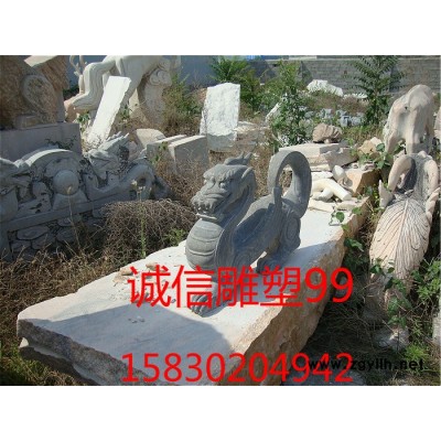 定制            石雕仿古青石貔貅石雕石头貔貅招