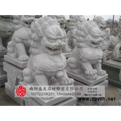 盛美雕塑 1651 石雕狮子 石雕雕塑