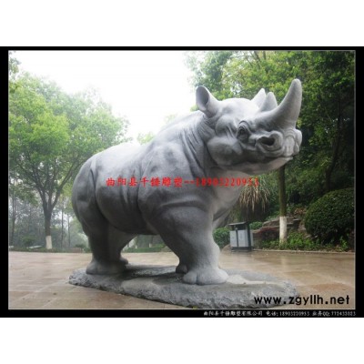 定做石雕犀牛石雕劲牛石雕拓荒牛