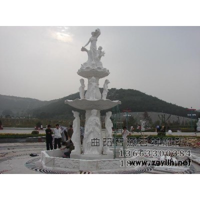 石雕喷泉