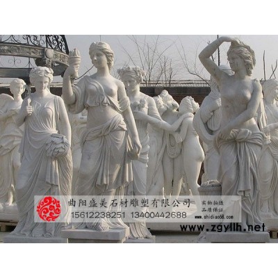 盛美雕塑5487 西方人物石雕 石雕西方人