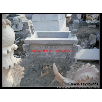 石雕鼎,青石石鼎,石雕宝鼎,石雕方鼎,大型石雕鼎